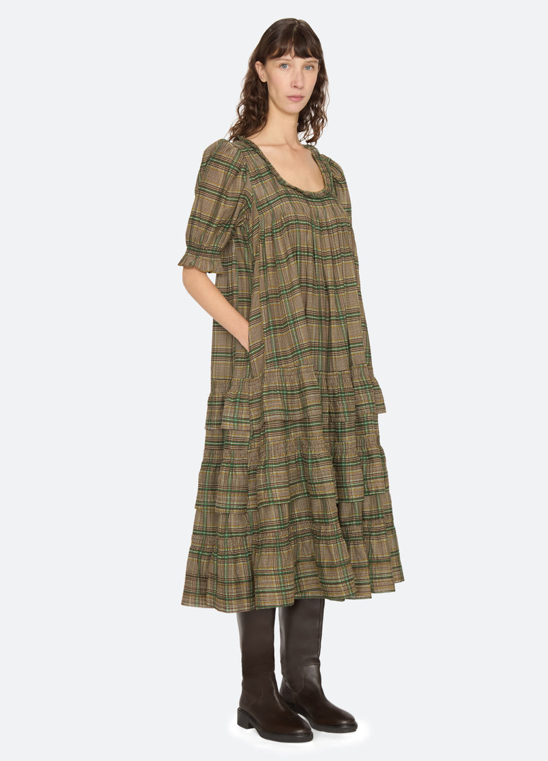 multi-charly dress-three quarter view - 7