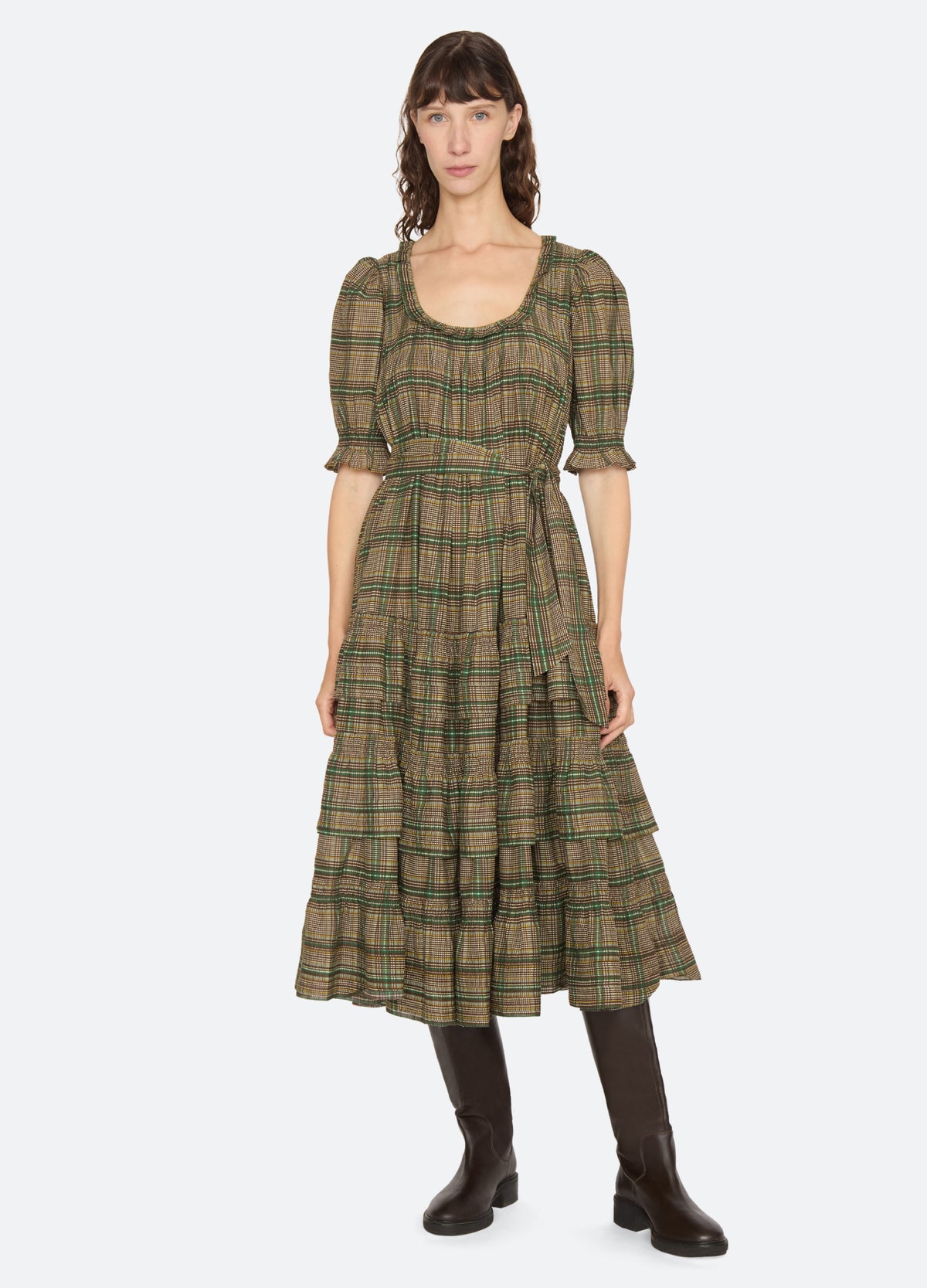 multi-charly dress-front view 2 - 3
