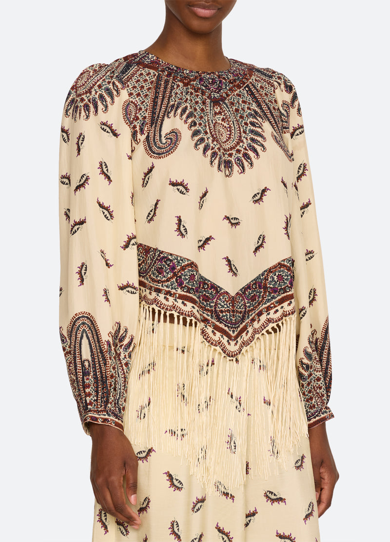 cream-ellery top-detail view - 6