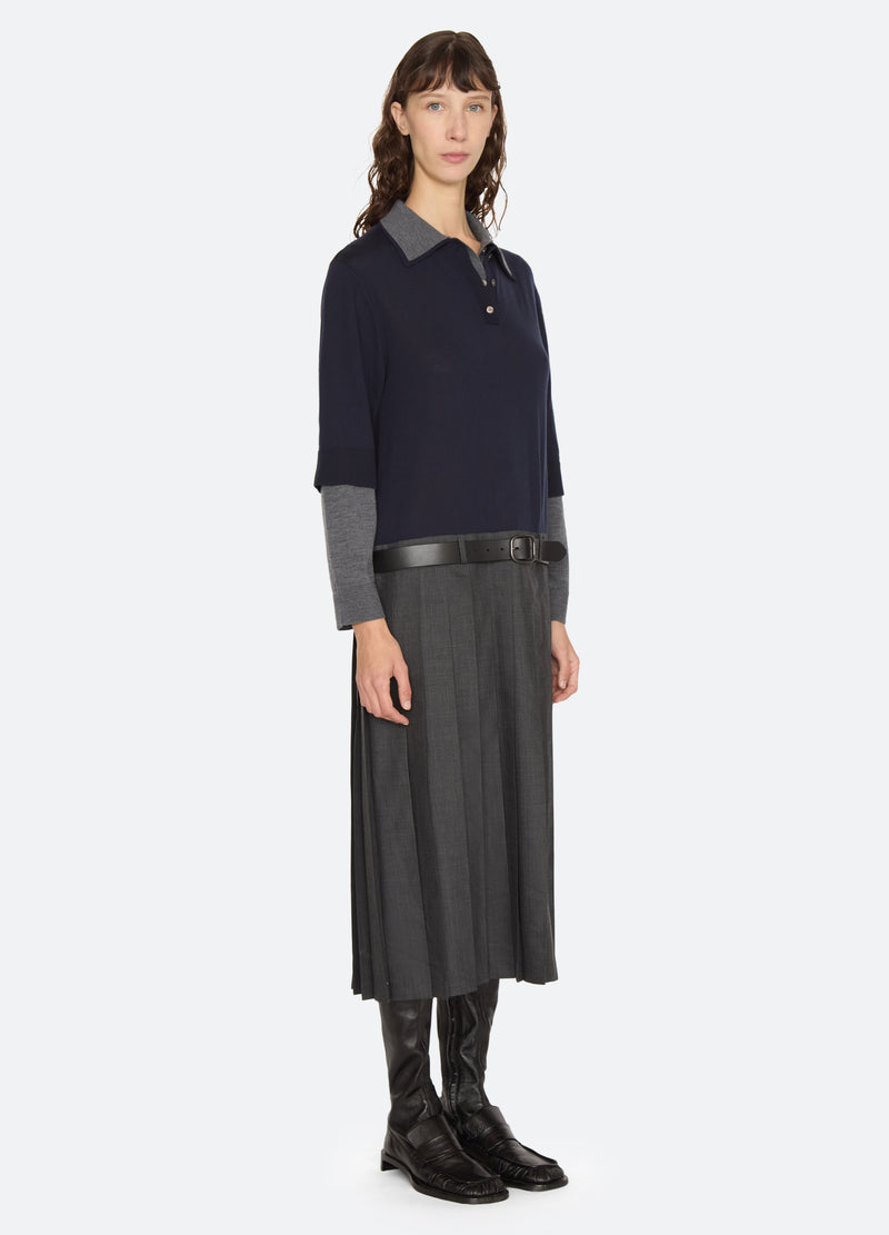 multi-kayla dress-three quarter view - 5