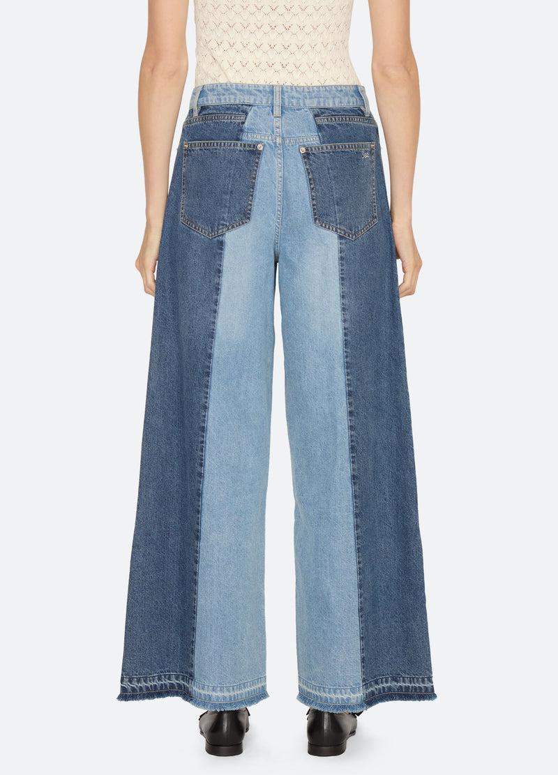 blue-lane jeans-back view - 4