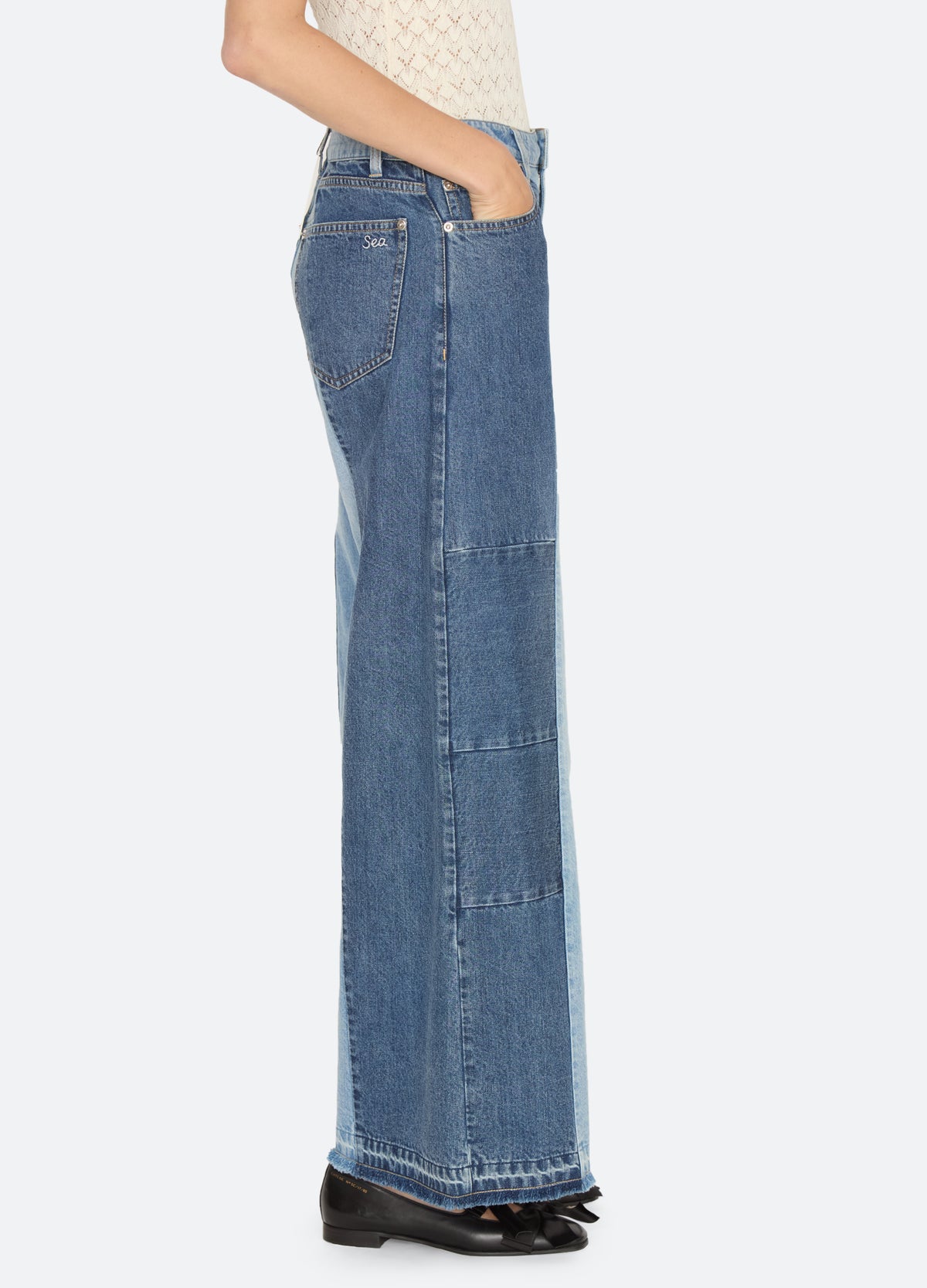 blue-lane jeans-side view - 5