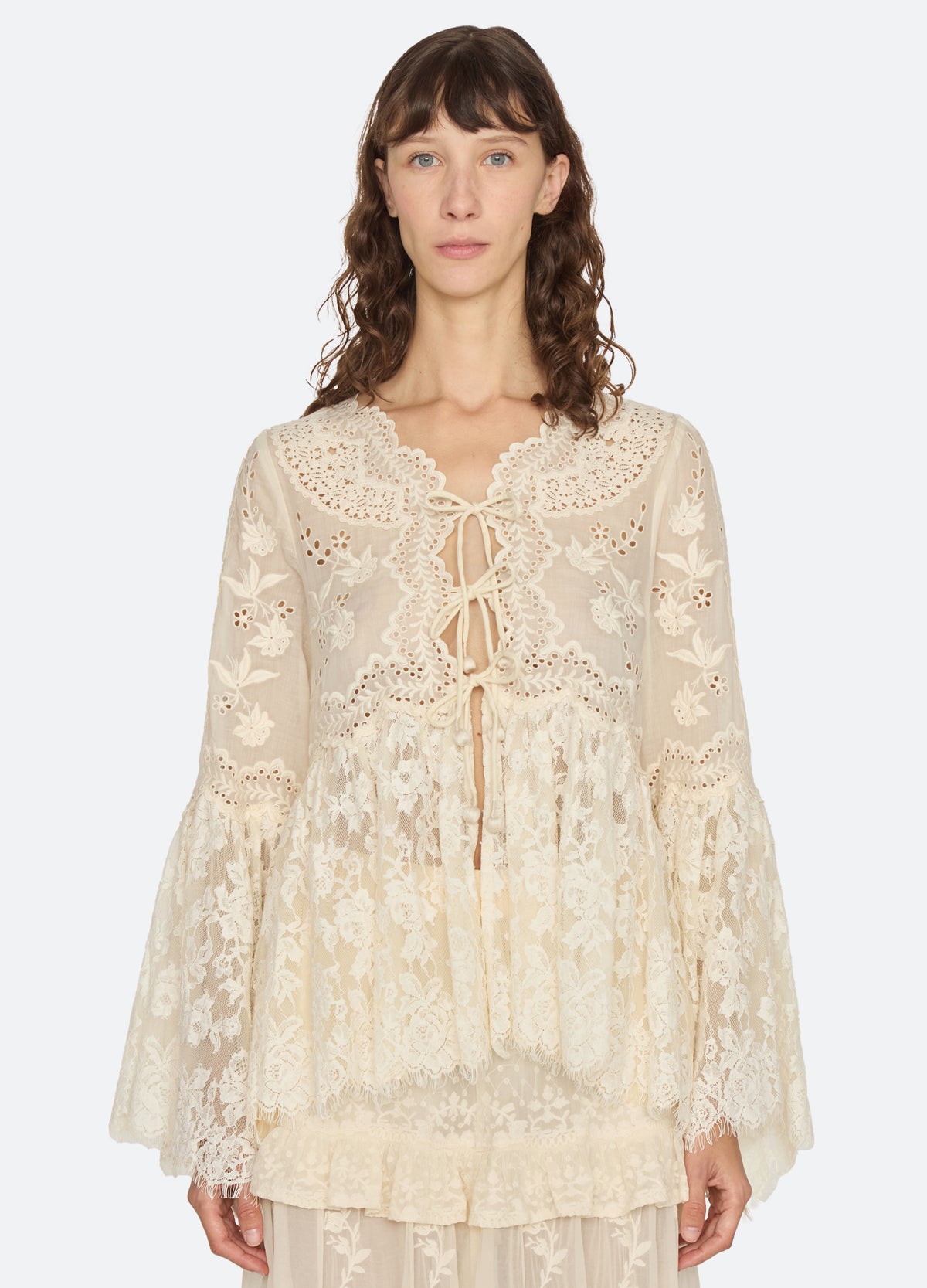 cream-lovena top-front view 2 - 6