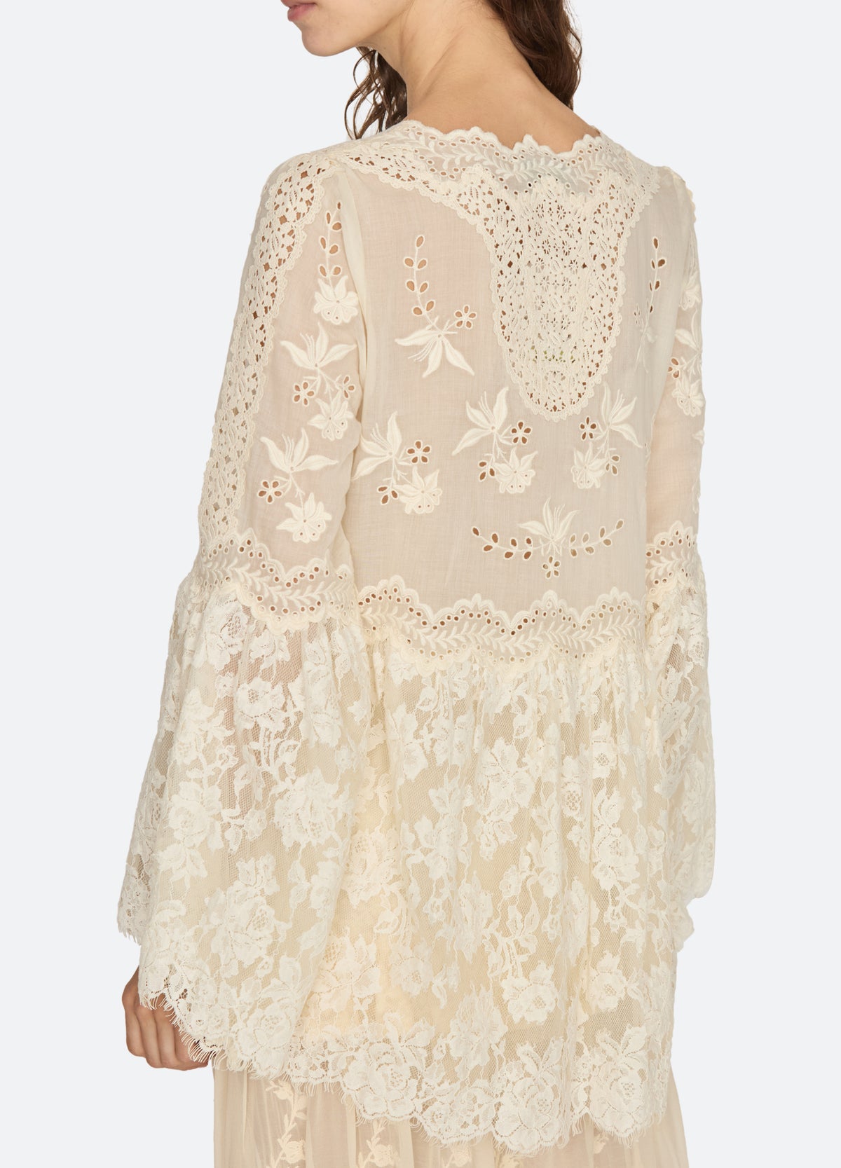 cream-lovena top-detail view 2 - 8