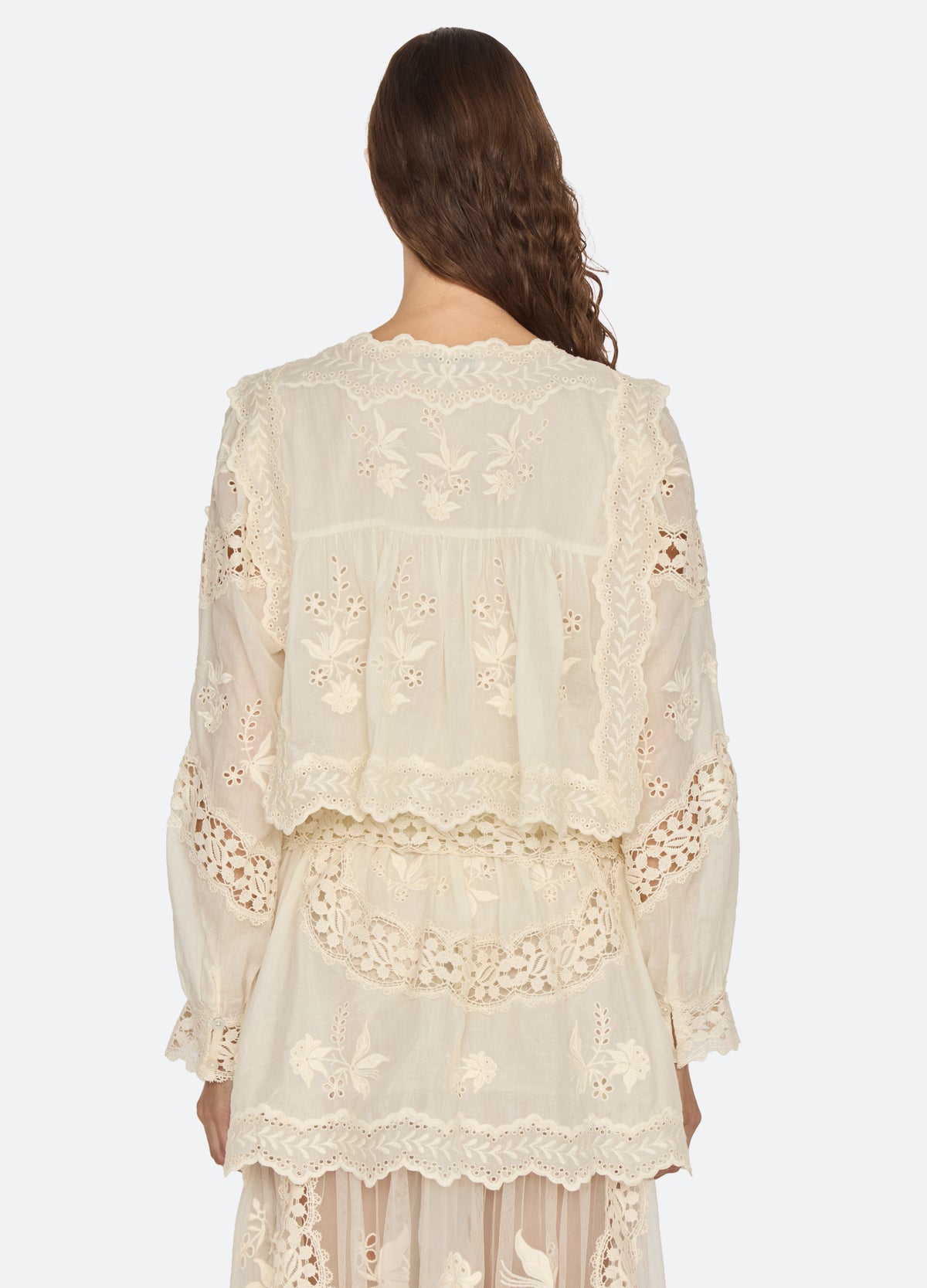 cream-lovena l/s top-back view - 11