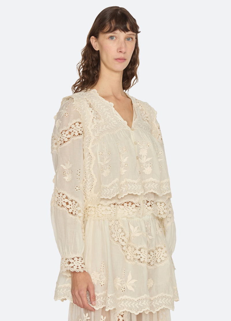 cream-lovena l/s top-three quarter view - 13