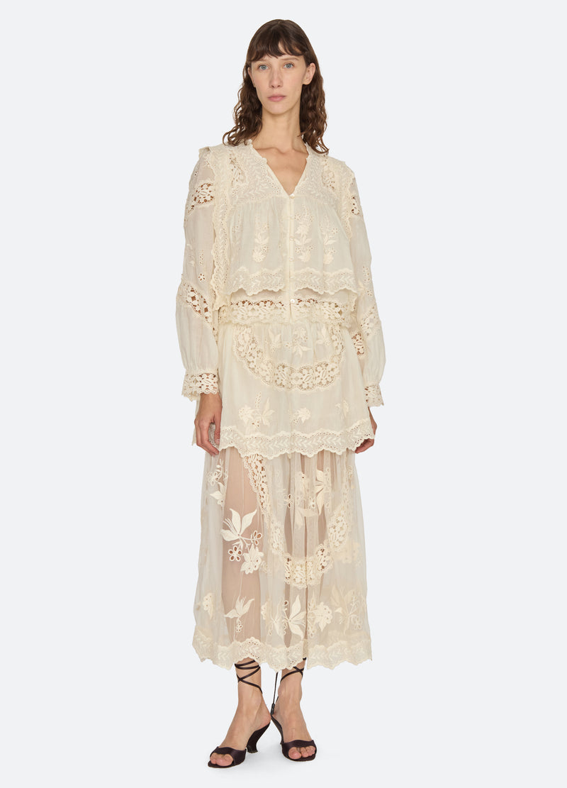 cream-lovena l/s top-full body view - 15