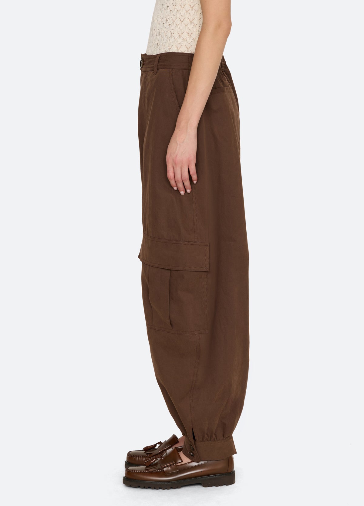 brown-mathias pants-side view - 5
