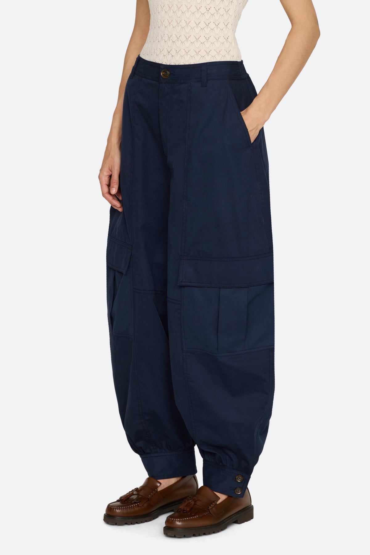 navy-mathias pants-three quarter view - 11