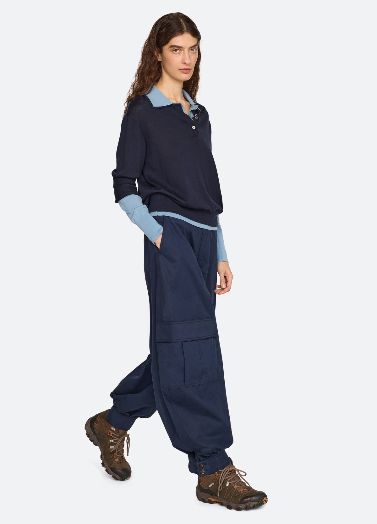 navy-mathias pants-full body view - 9