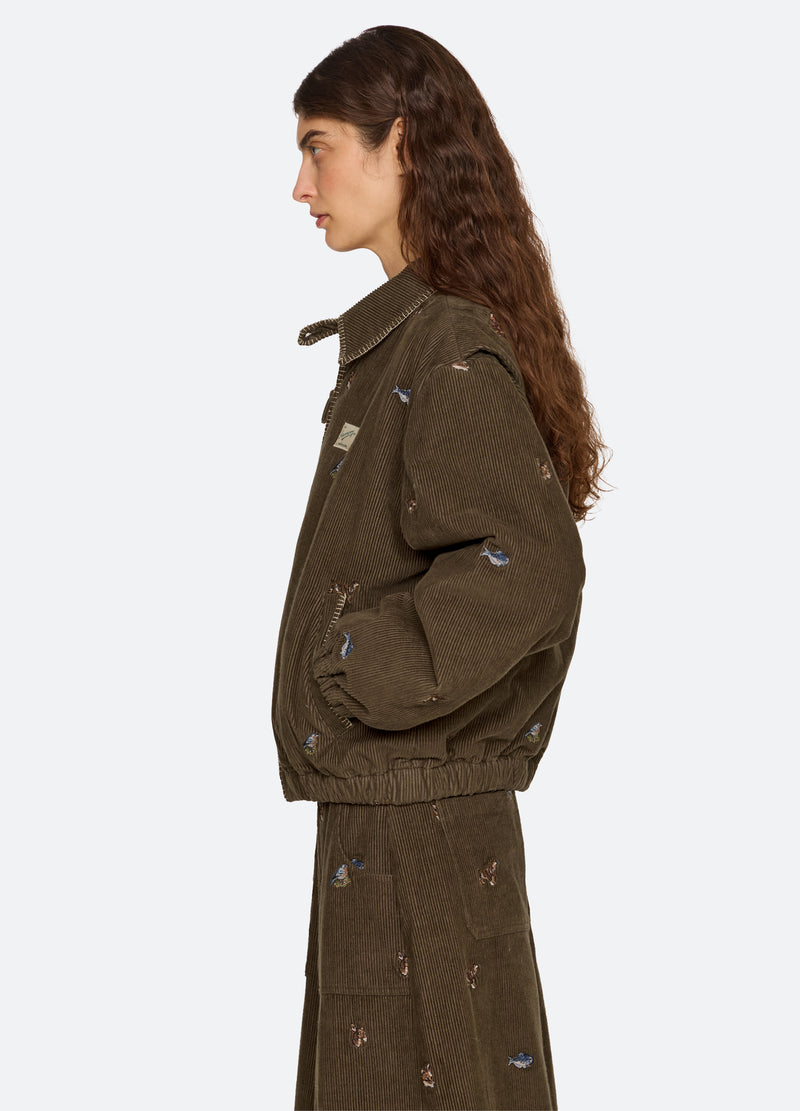 olive-perrie jacket-side view - 4