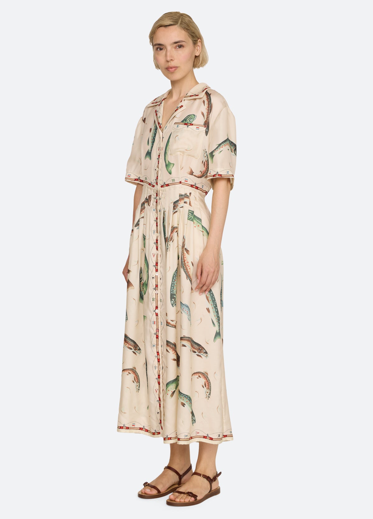 multi-crew dress-three quarter view - 6