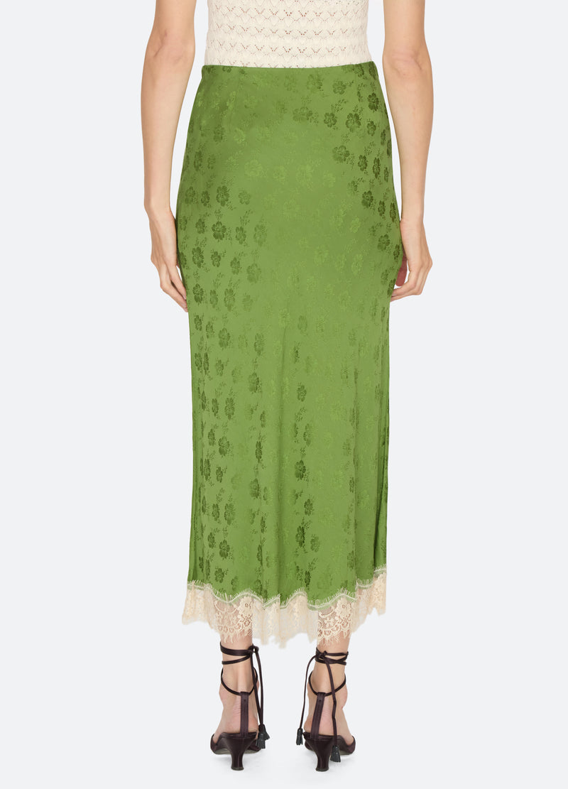 green-ethel skirt-back view - 5