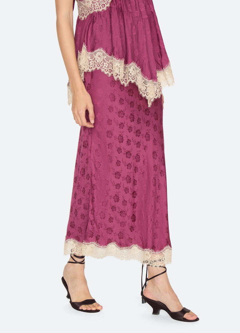 plum-ethel skirt-walking view - 15