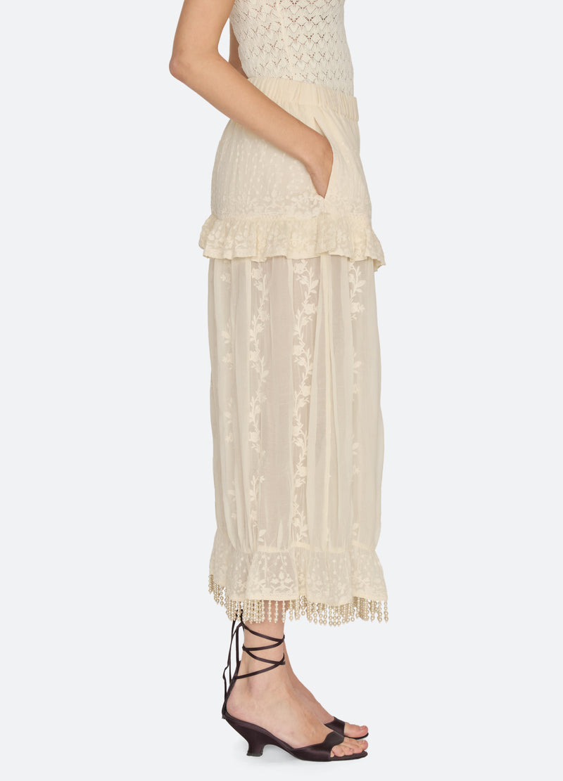 cream-gertrude pants-side view - 4
