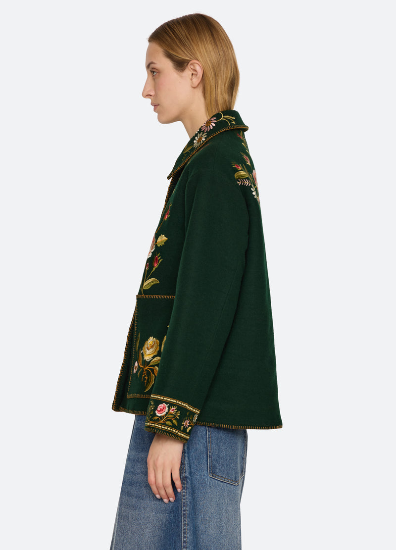green-shira jacket-side view - 4