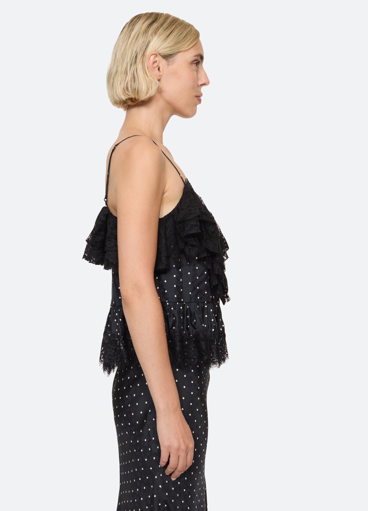 black-jeanne cami-side view - 3