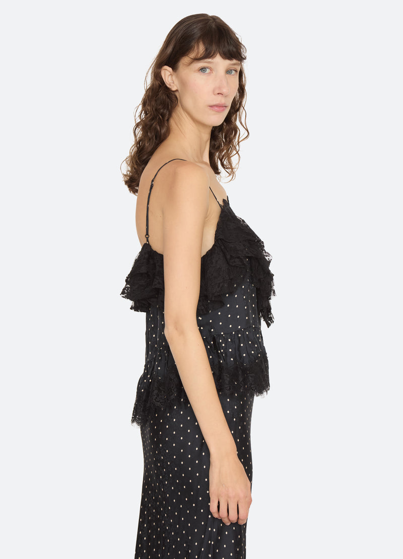 black-jeanne cami-side view - 4