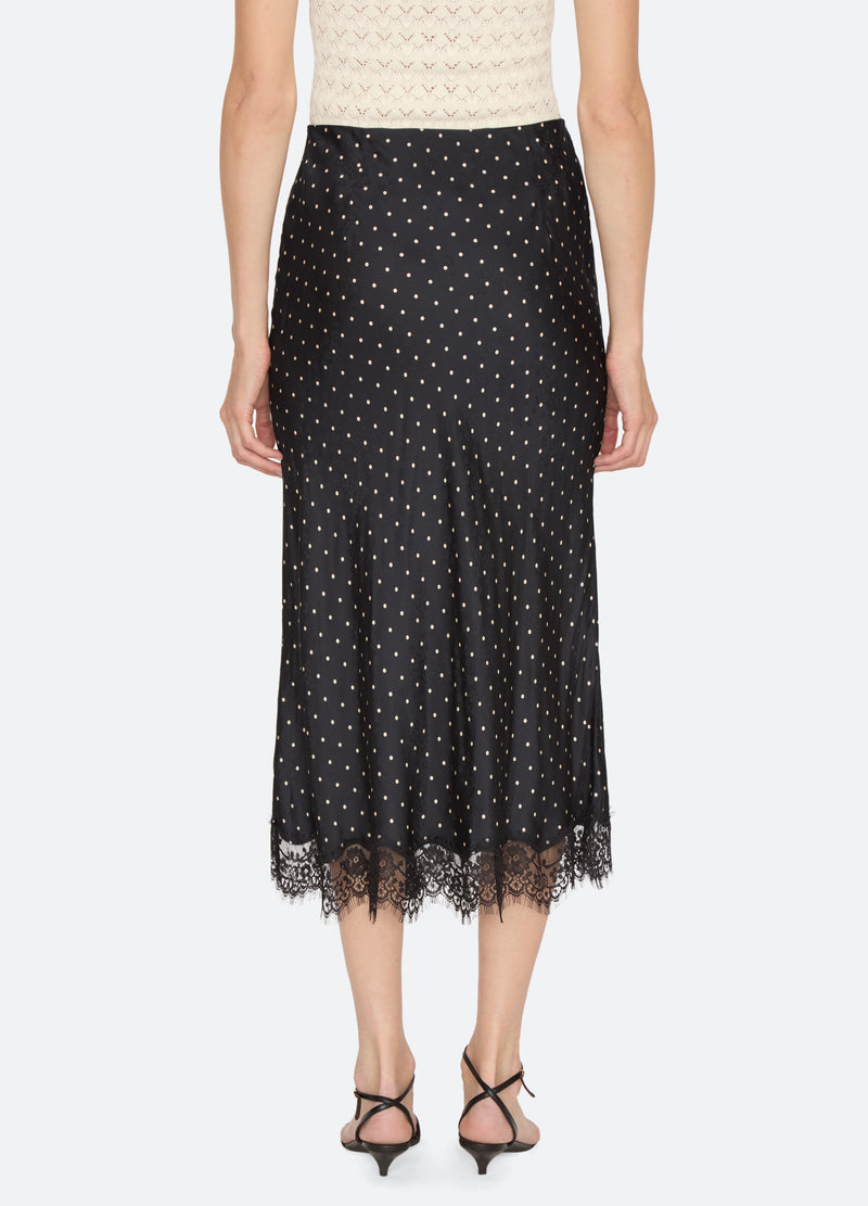 black-jeanne skirt-back view - 4