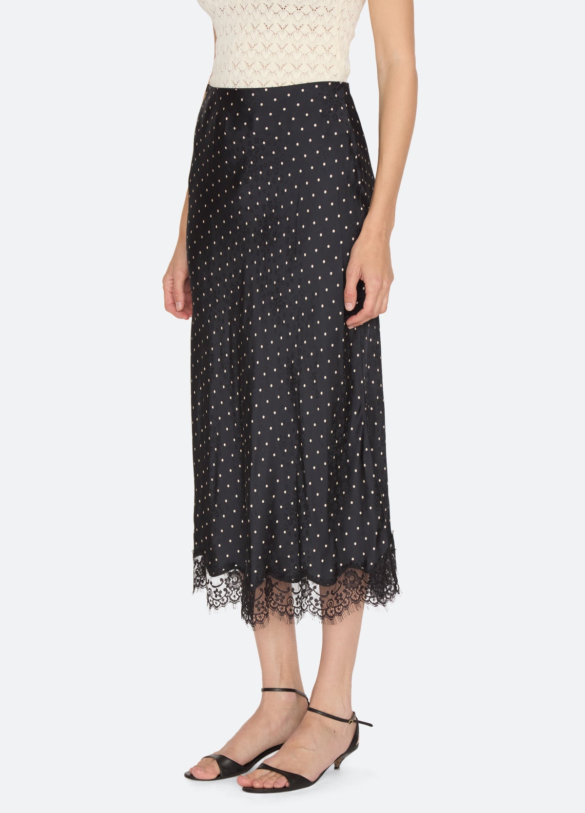 black-jeanne skirt-three quarter view - 6