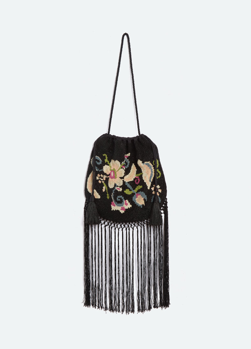 black-alessandra bag-flat view - 1