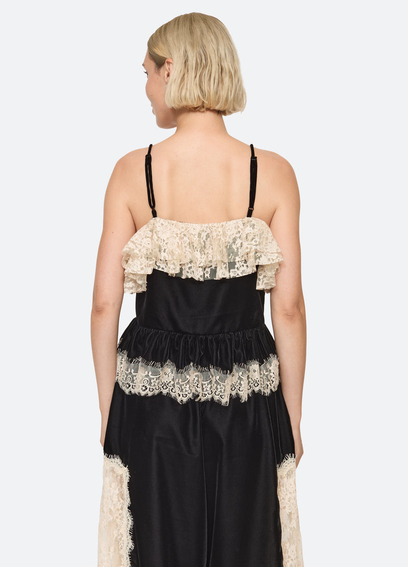 black-evette cami-back view - 3