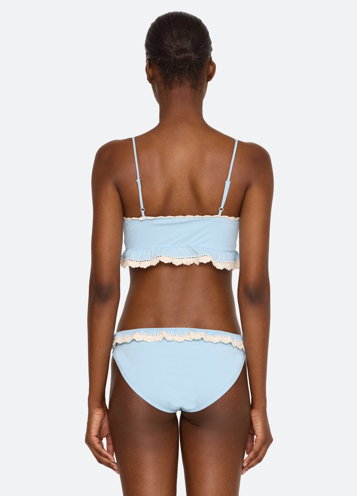 blue-niamh bikini top-back view - 3