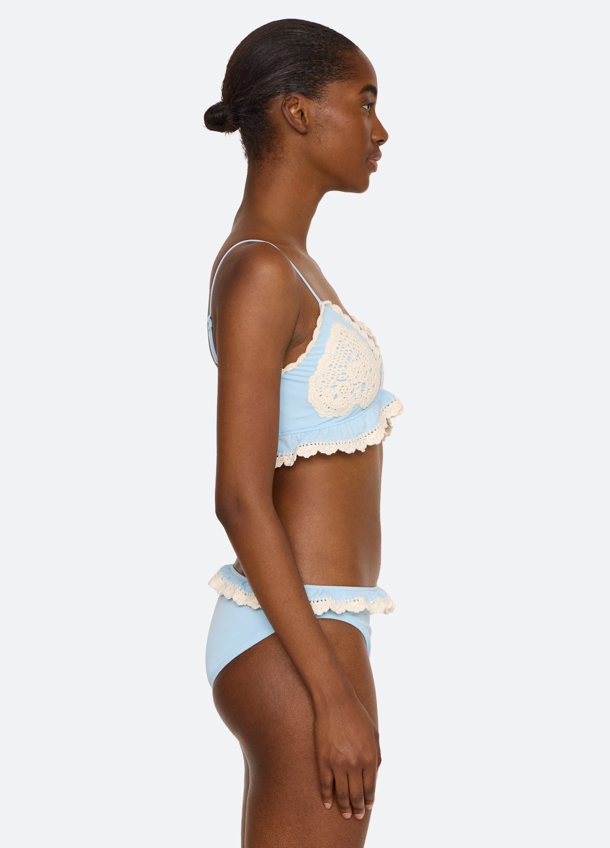 blue-niamh bikini top-side view - 4