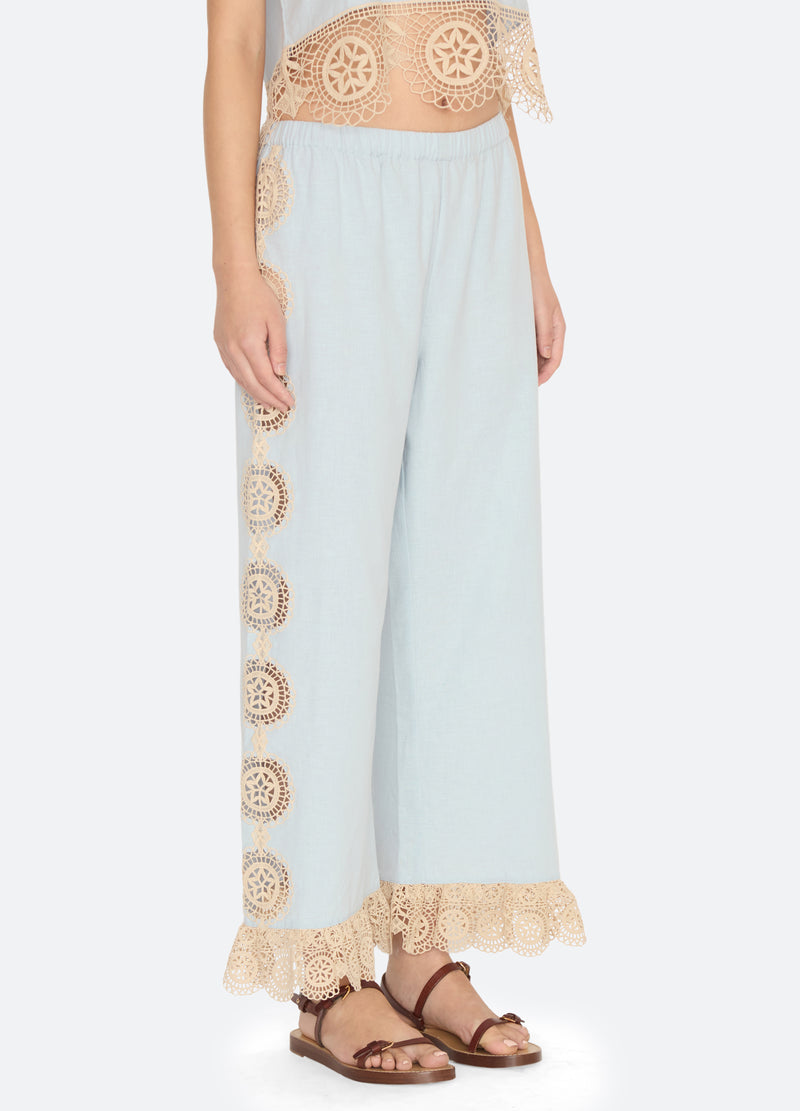 blue-niamh pants-three quarter view - 7