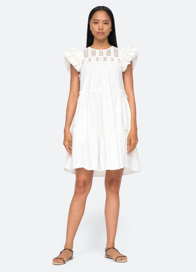 cream-thora tunic-front view - 1