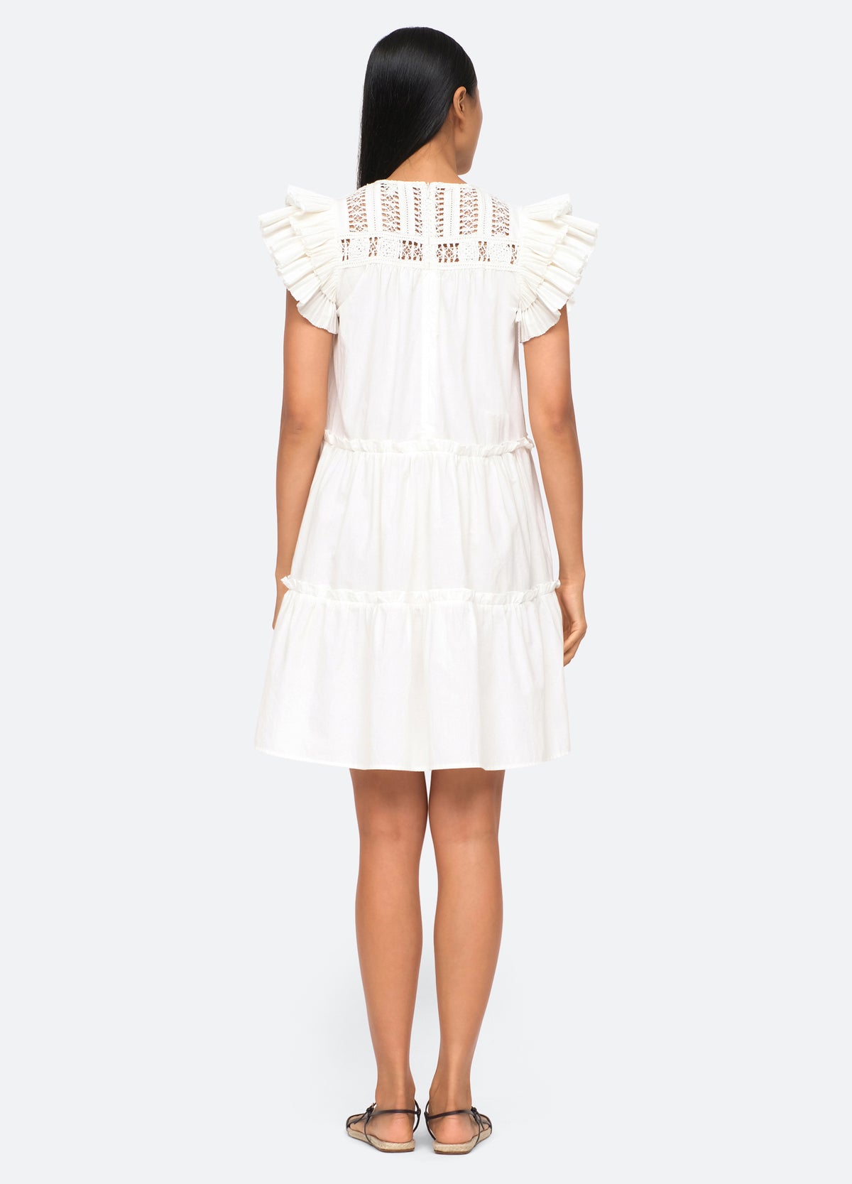 cream-thora tunic-back view - 3