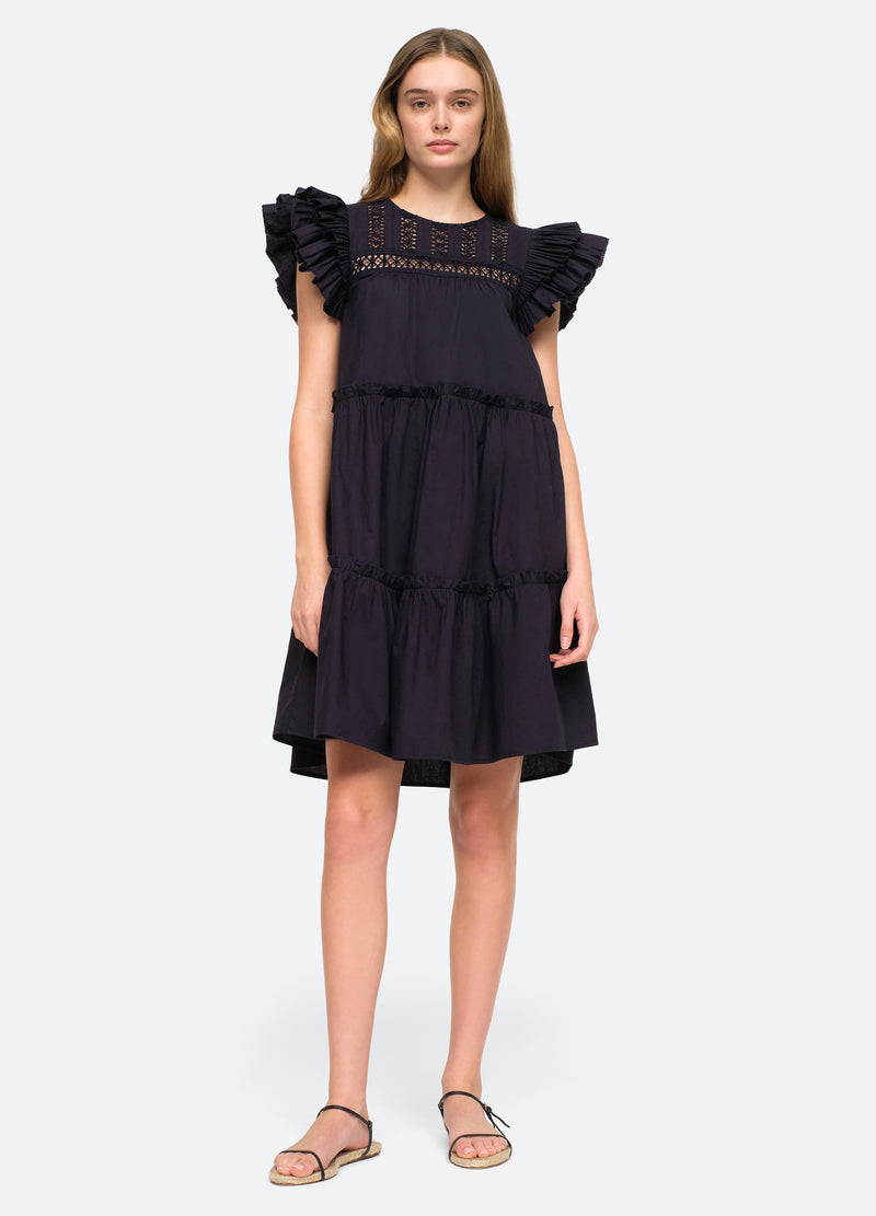 navy-thora tunic-front view - 6