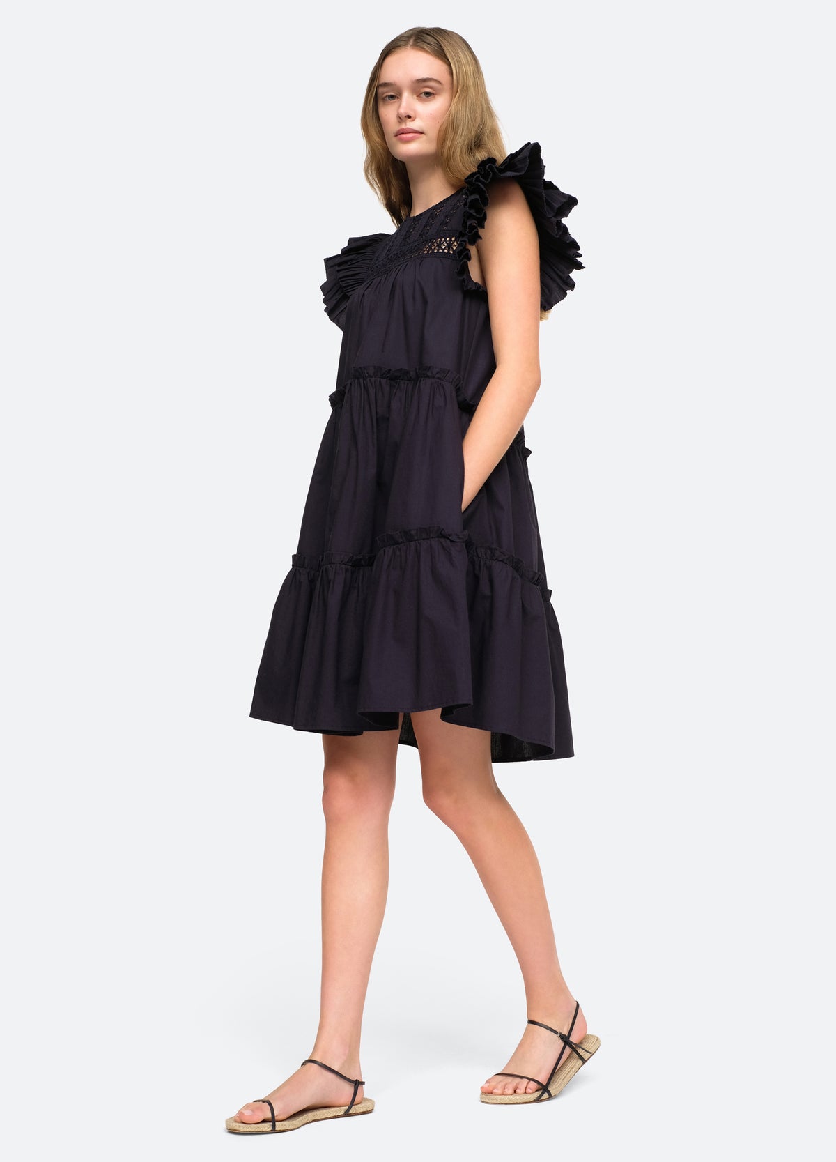 navy-thora tunic-front view 2 - 5