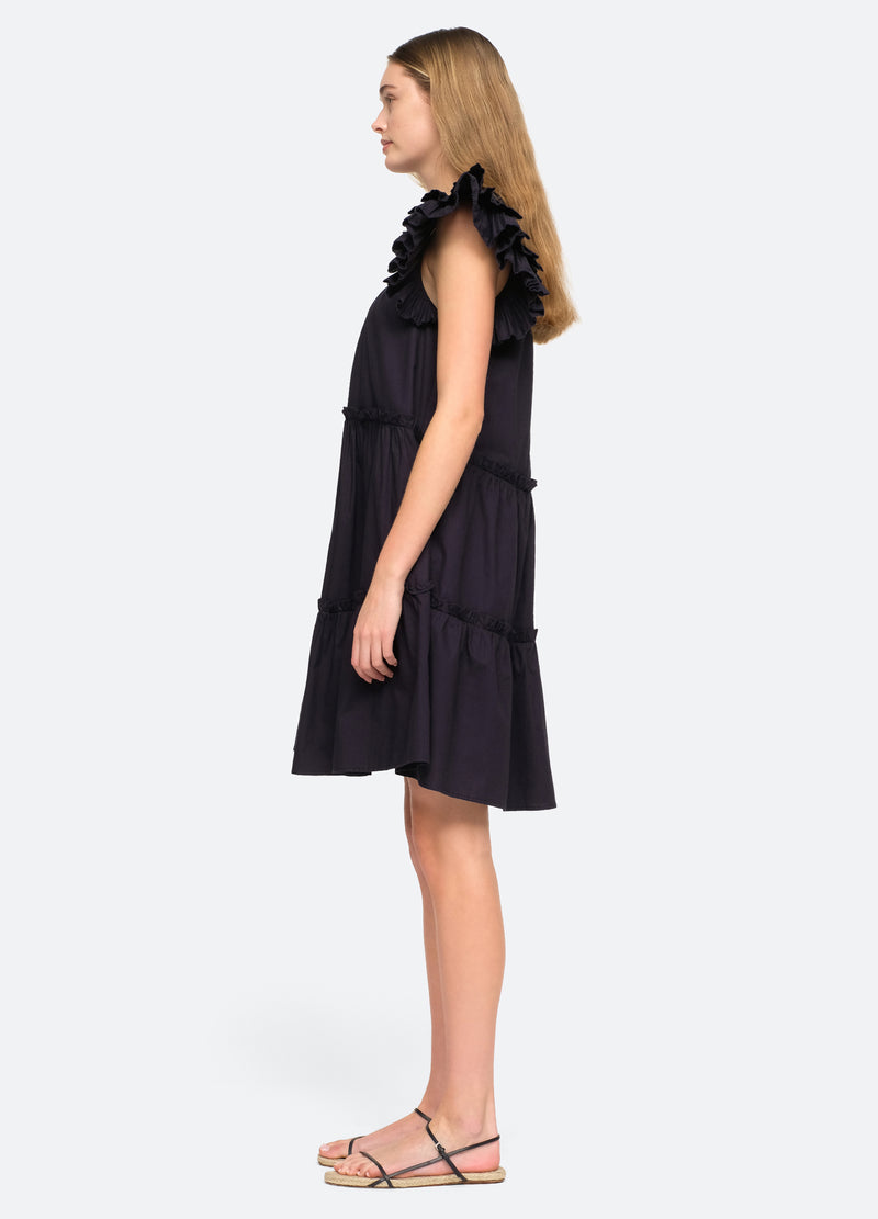 navy-thora tunic-side view - 8