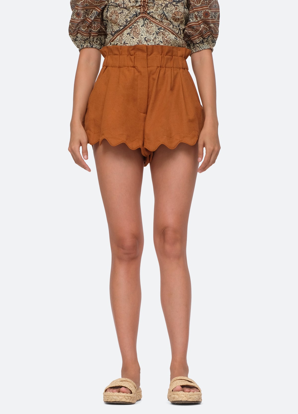 copper-leona shorts-front view - 12