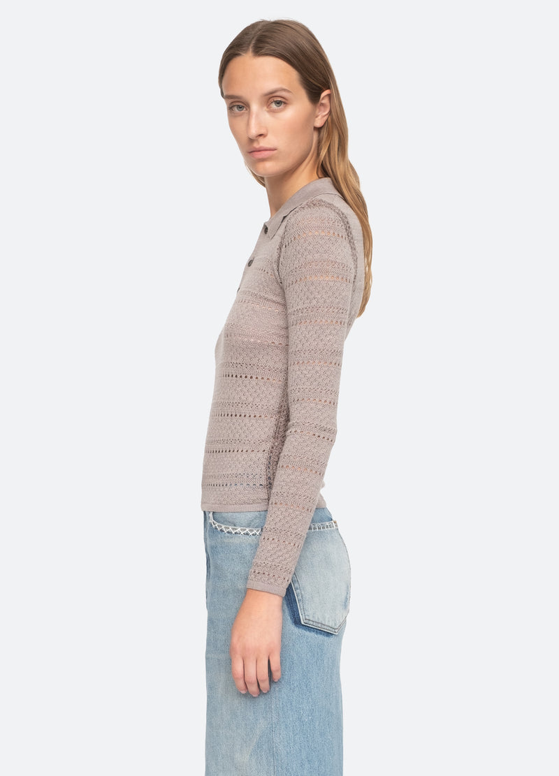 grey-syble sweater-side view - 10