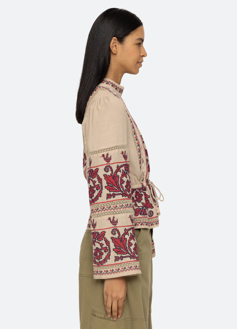taupe-beena l/s top-side view - 5