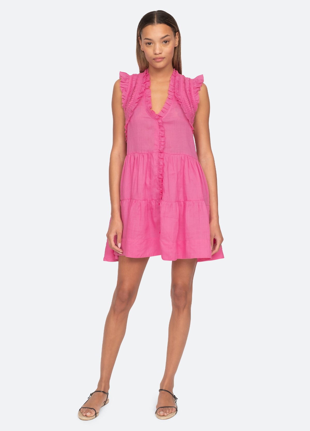 pink-cole tunic-front view