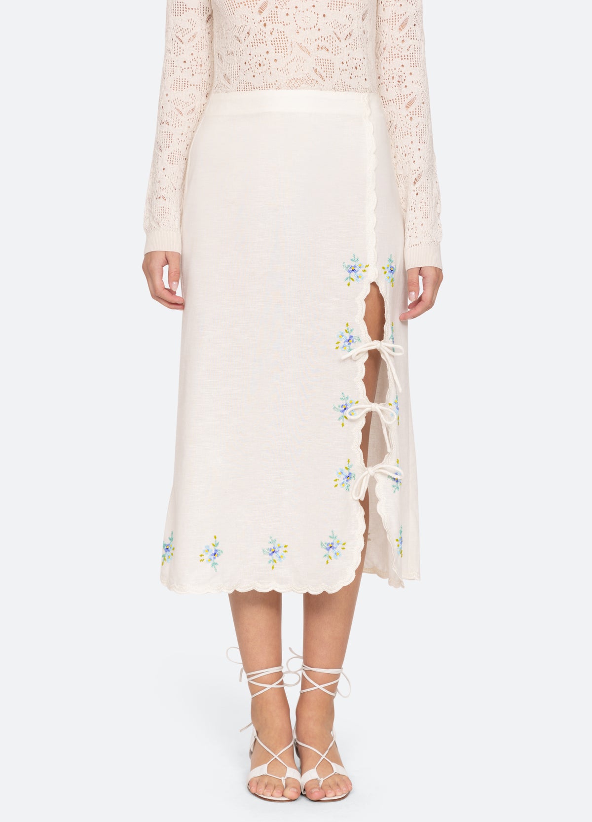 white-tania skirt-front view