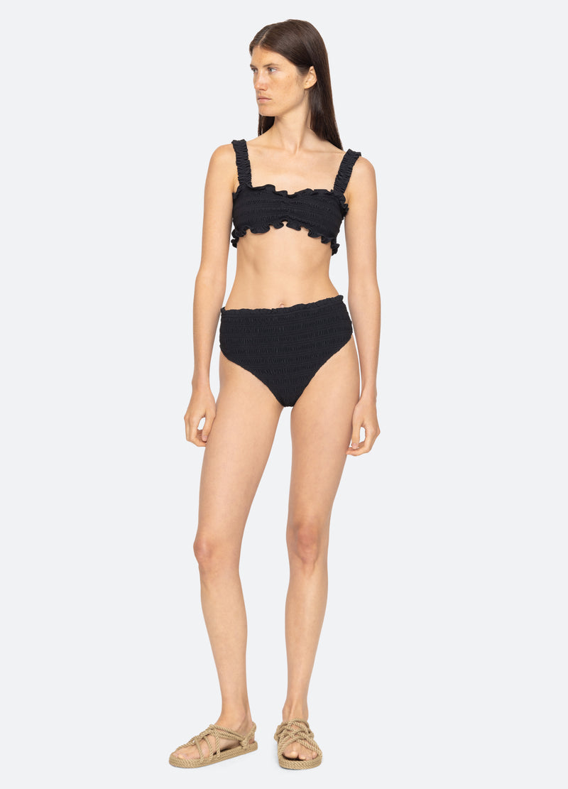 black-brice bikini top-full body view - 6