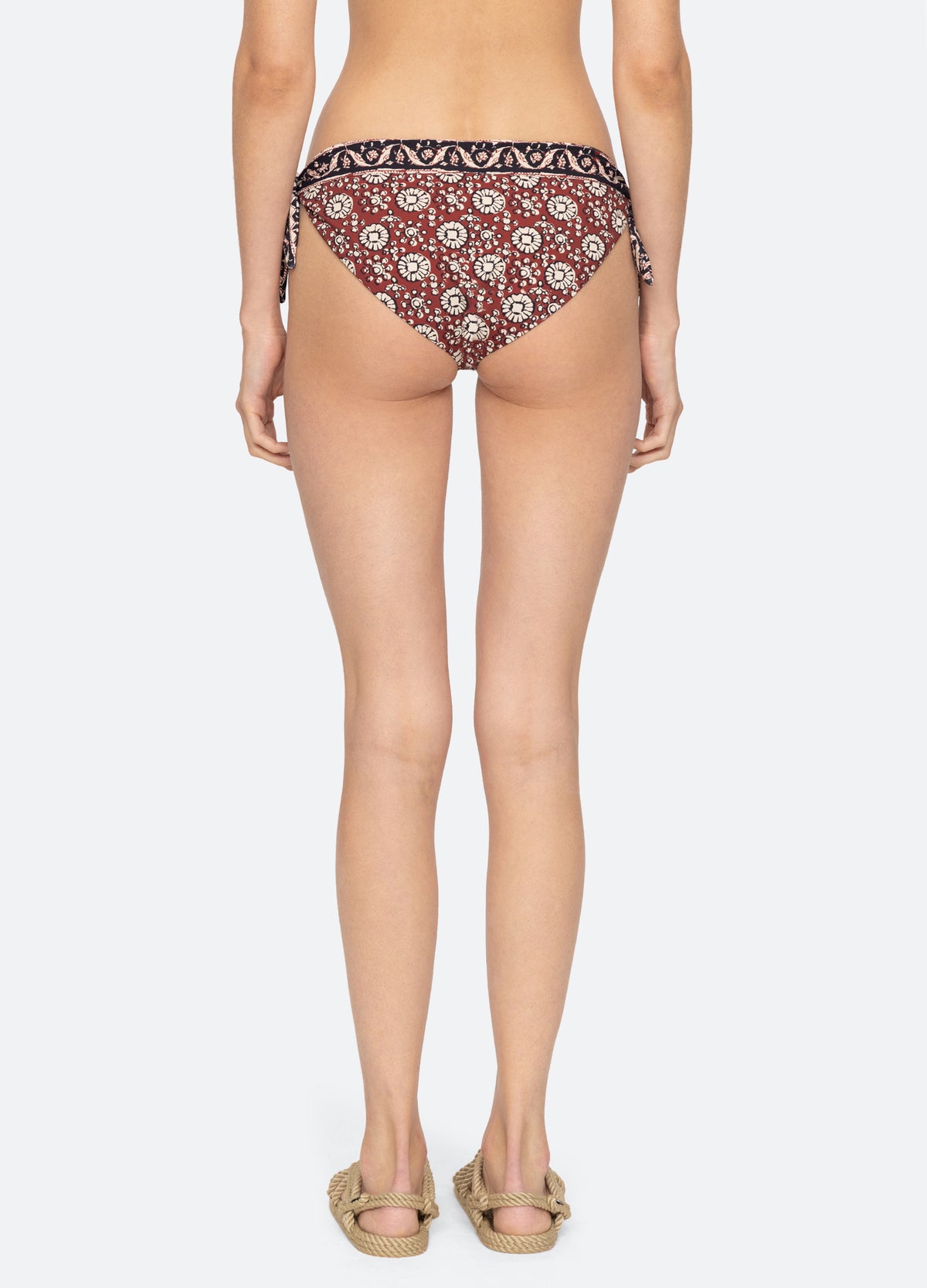 red-danae bikini bottom-back view - 3