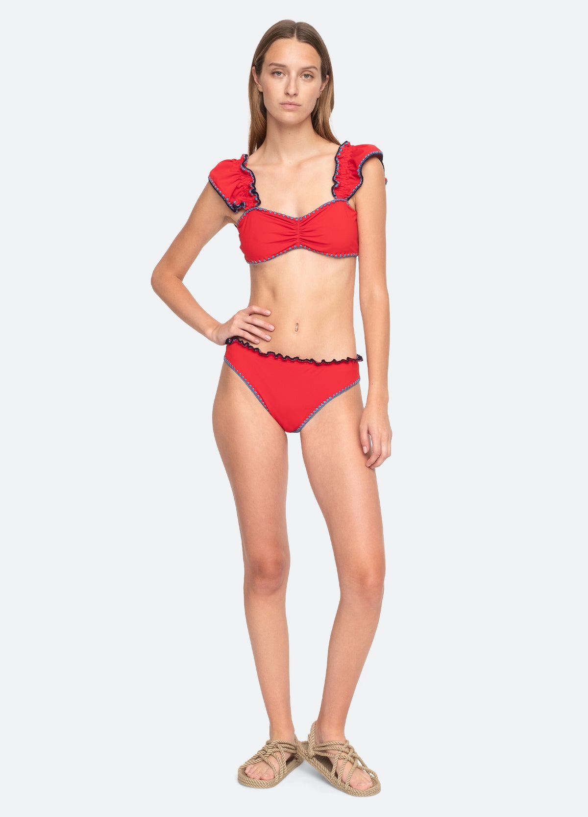 scarlet-lemika bikini top-full body view - 7