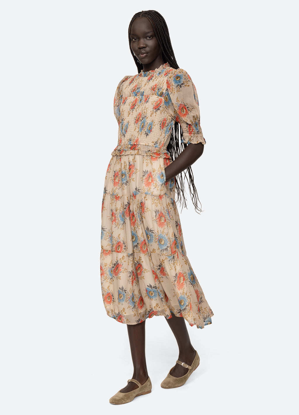 Roanne Puff Slv Dress