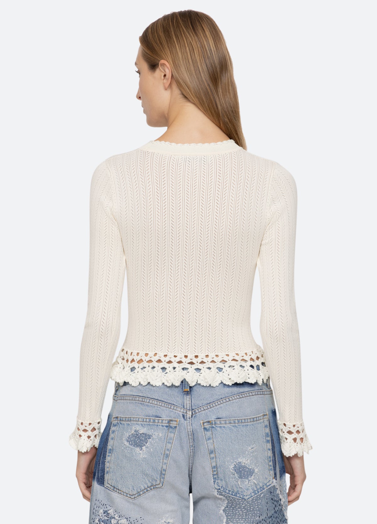 cream-abbie l/s top-back view - 3