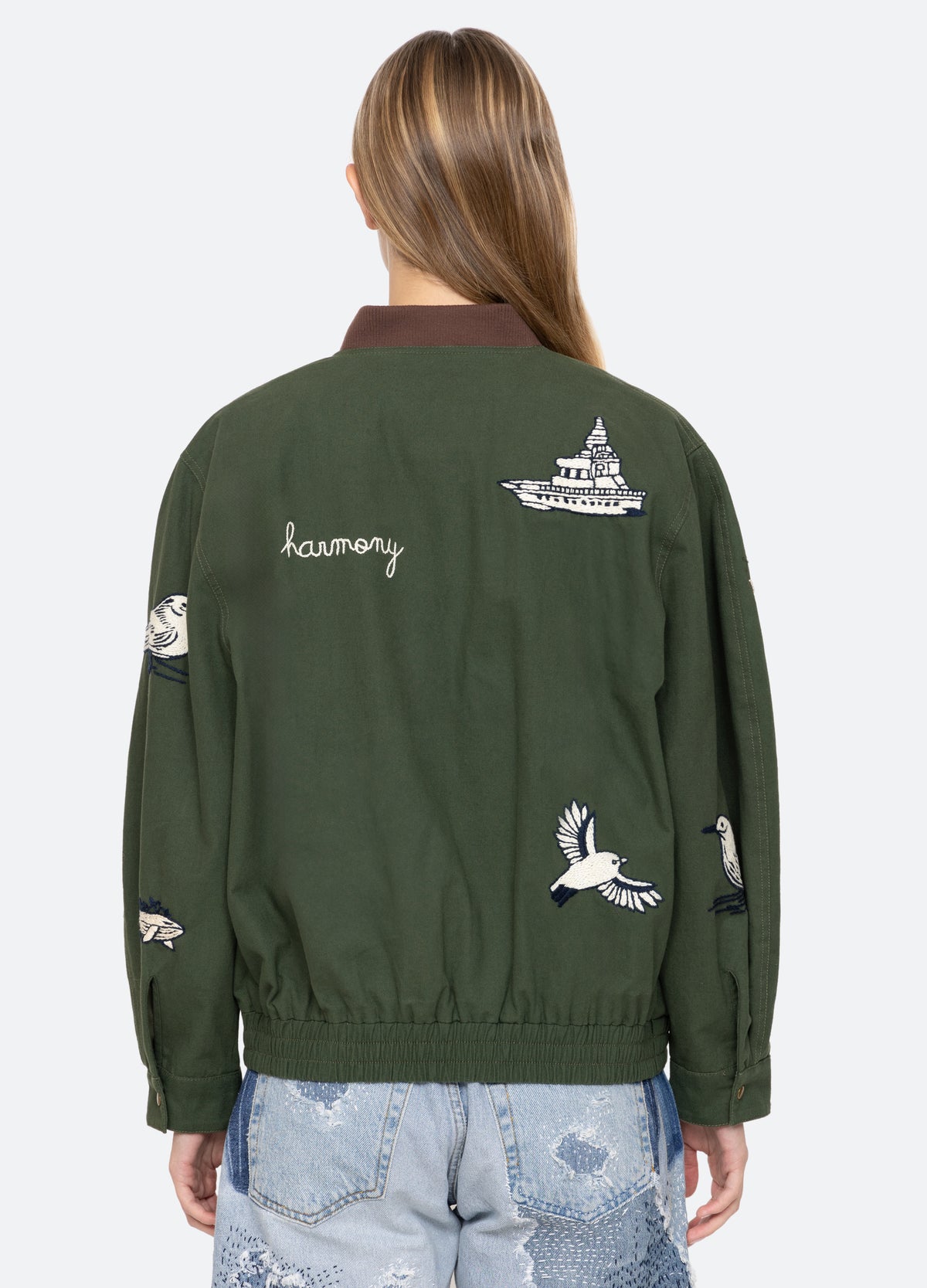 army-clyde jacket-back view - 3