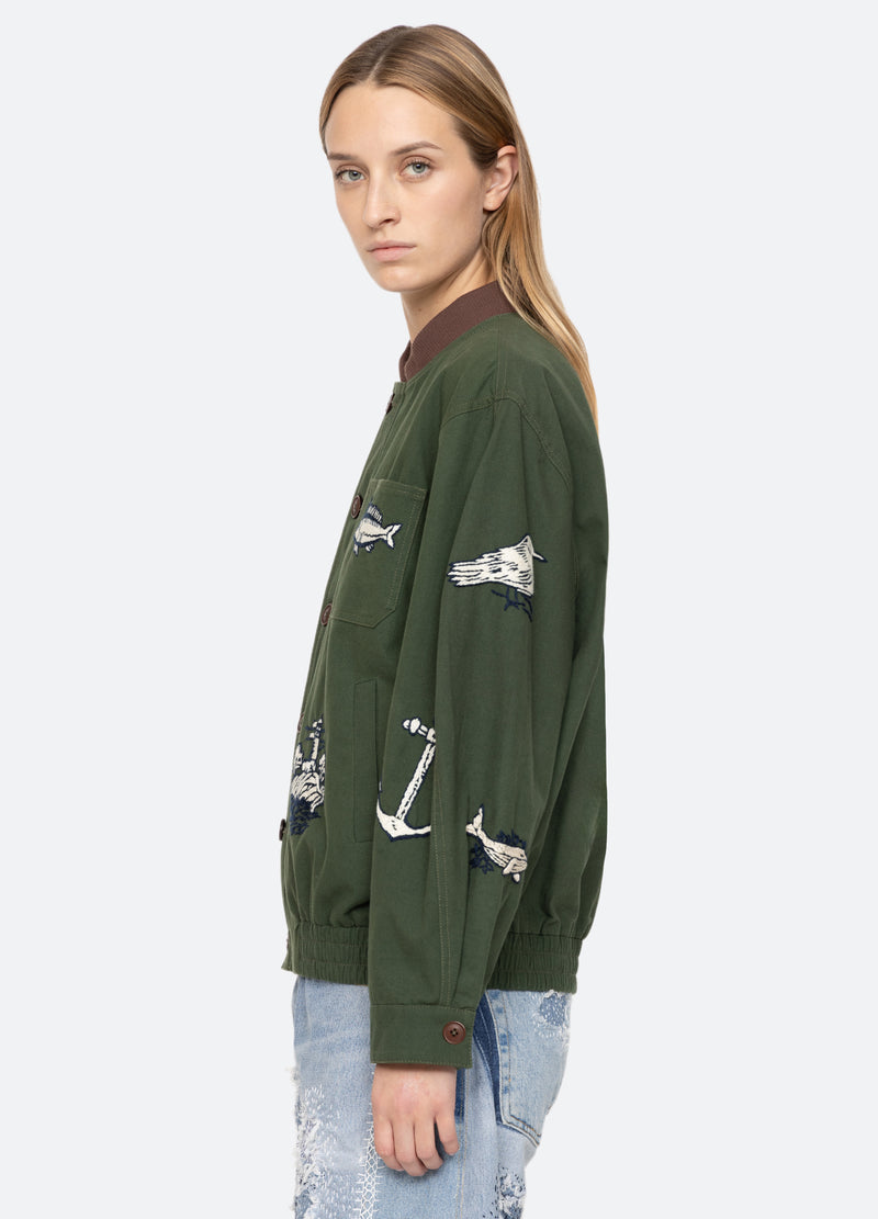 army-clyde jacket-side view - 4