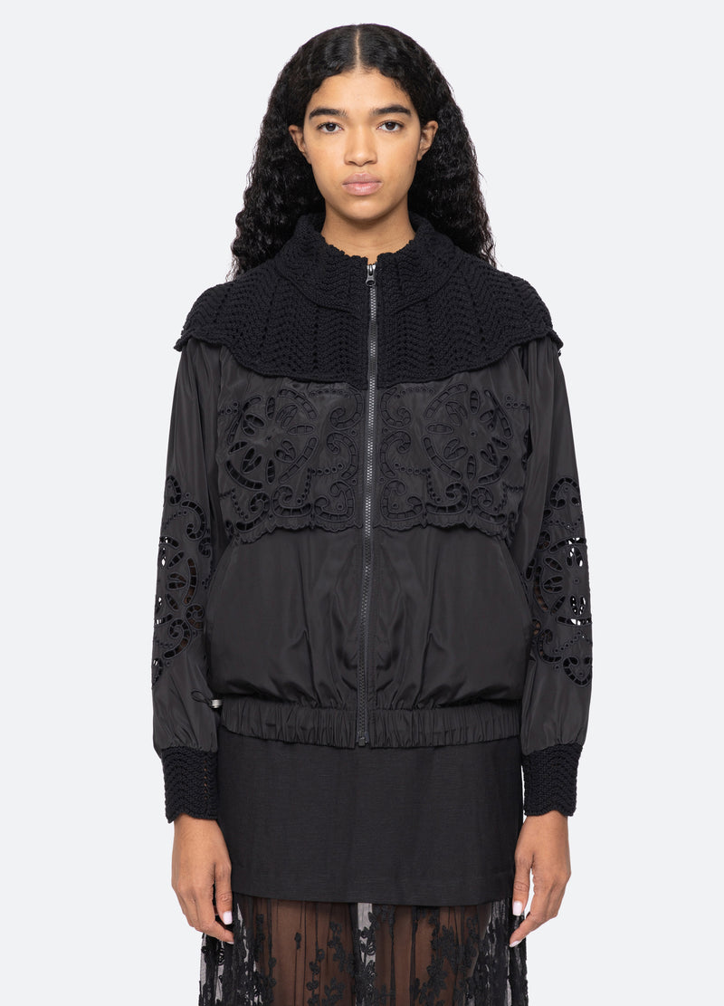 black-dahlia windbreaker-front view - 6