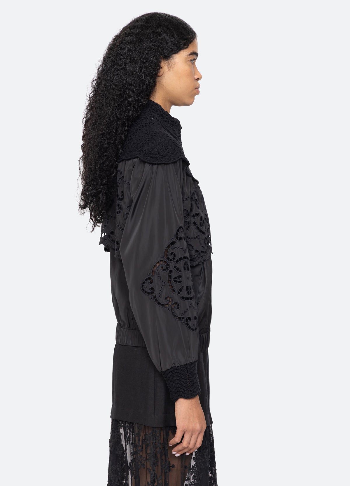 black-dahlia windbreaker-side view - 4