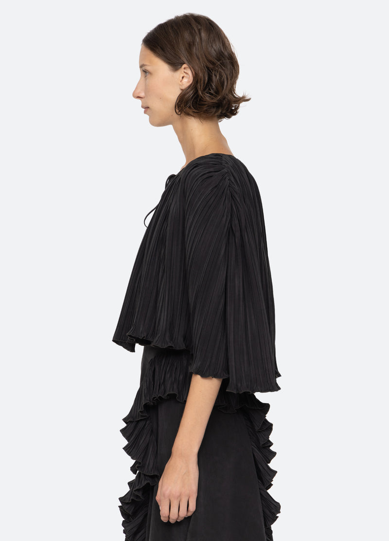 black-delilah cape-side view - 3