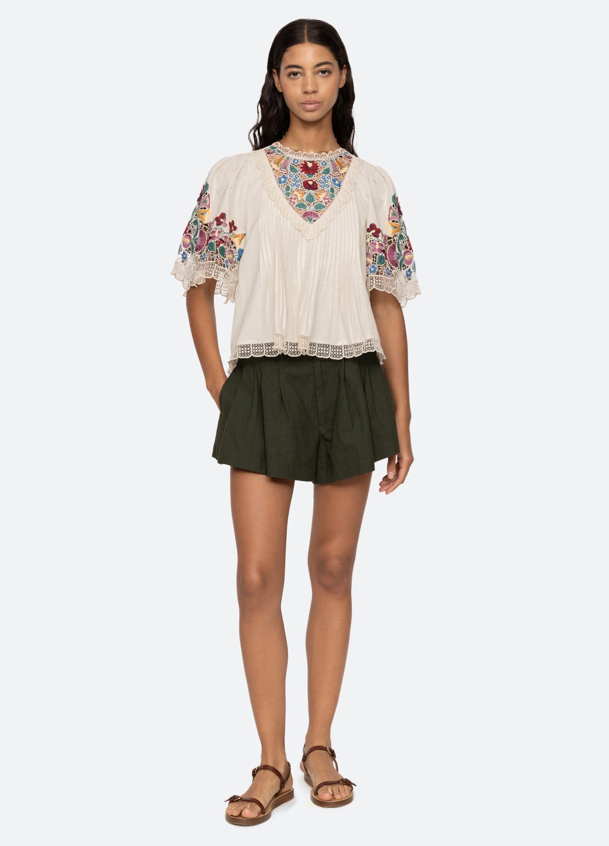 multi-katharine s/s top-full body view - 5